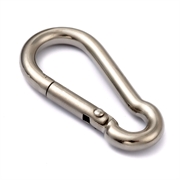 Karabinhage - brandmandshage. Rustfri stål (304). 40 mm